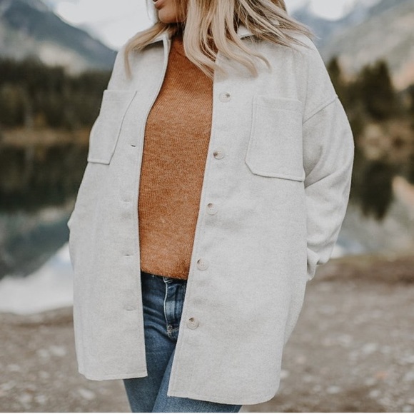 Tops - Button Down Jacket